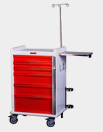 Seven Drawer Safe Cart